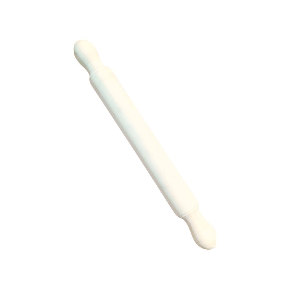 Large White Rolling Pin, 40cm
