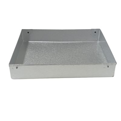 Galvanised rectangular cake tin