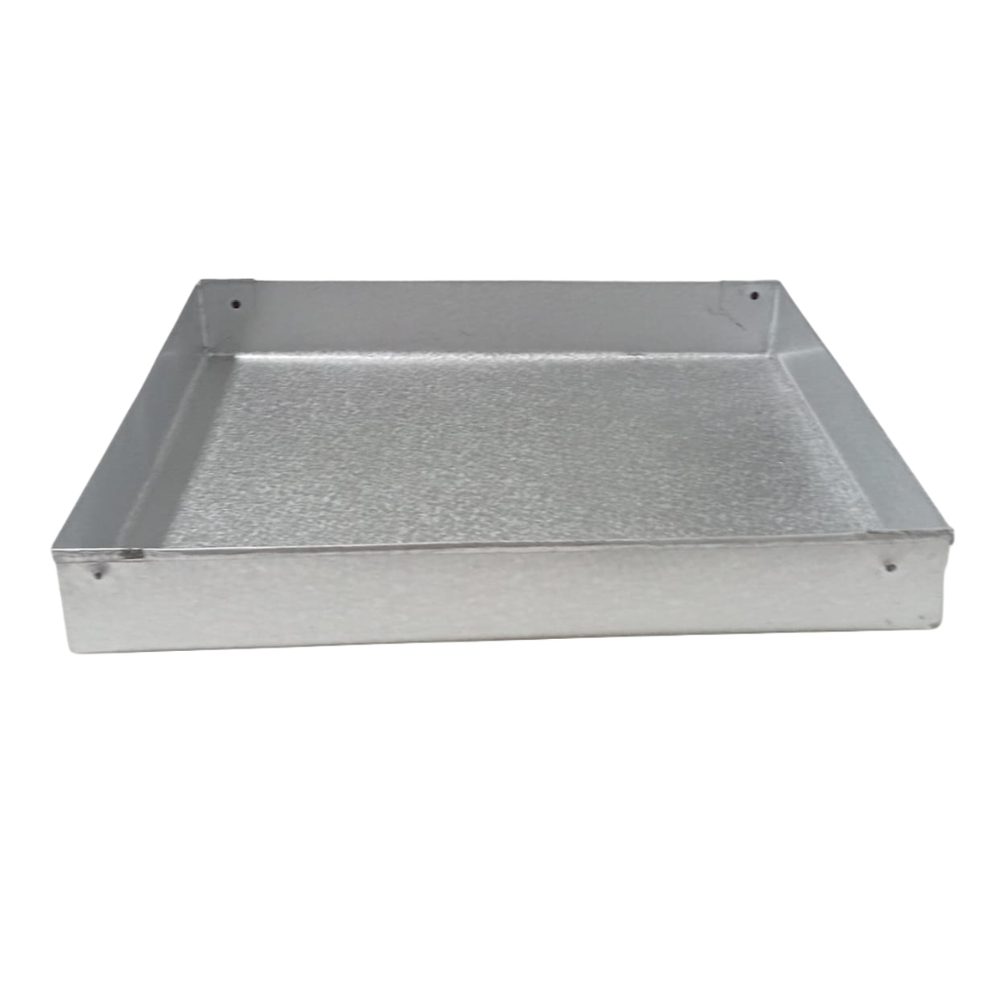 Large Galvanised Cake Baking Tray