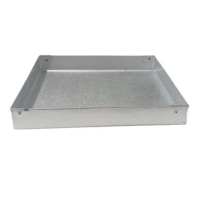 Large Galvanised Cake Baking Tray