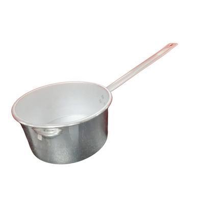 Small aluminium milk pan