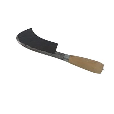 Heavy Steel Chopping Knife, Wooden Handle