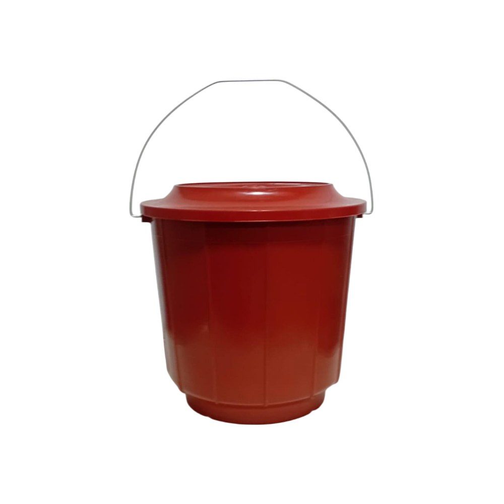 13L Plastic Bucket with Lid