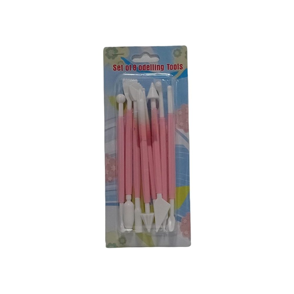8-Piece Fondant Modelling Tool Set