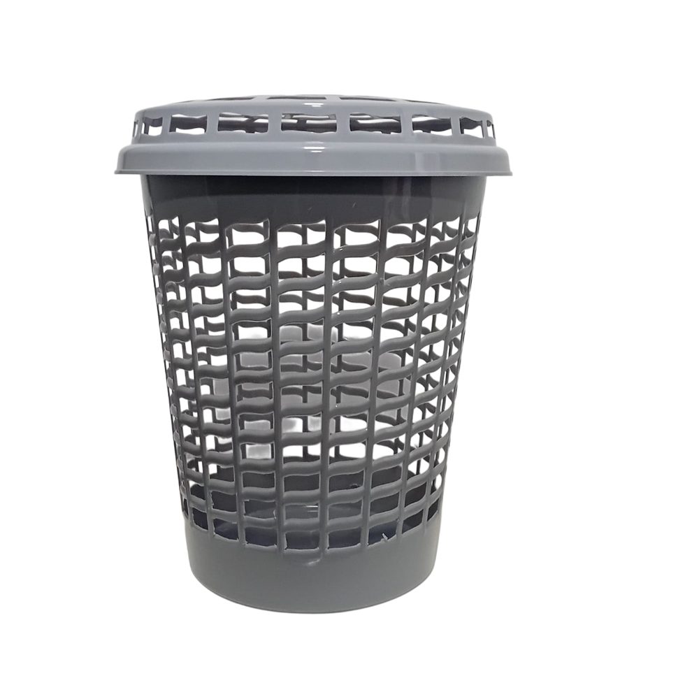 Big Plastic Laundry Basket with Lid