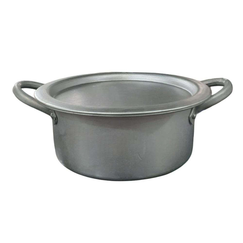 15cm aluminium saucepan with two handles