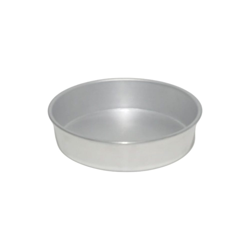 Round aluminium cake tin