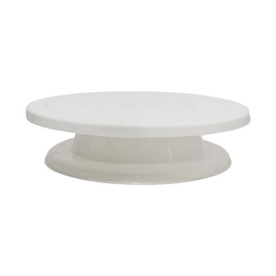 Rotating cake decorating turntable