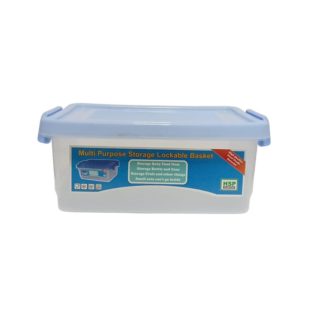 Small Lockable Plastic Storage Box