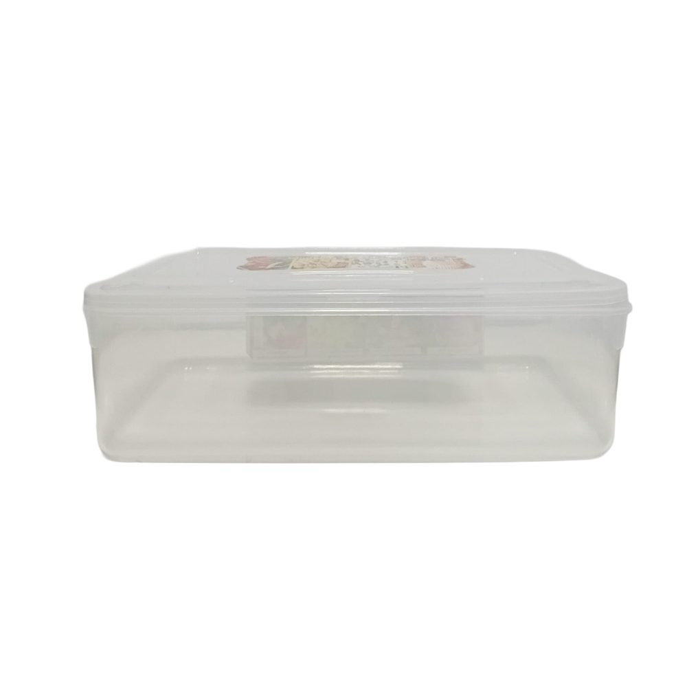 Extra large plastic food container