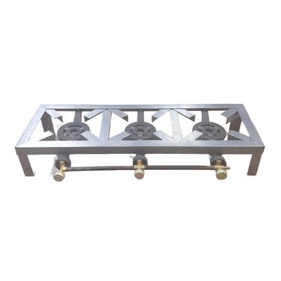 Three burner cast iron gas cooker
