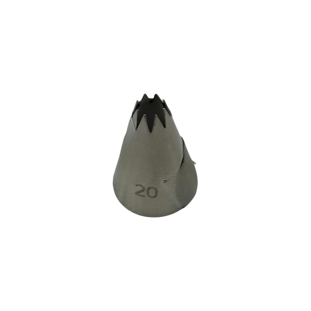 Open Star Icing Nozzle No. 22