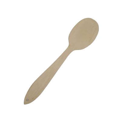 Wooden round cooking spoon