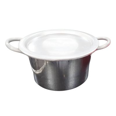 Aluminium saucepan with lid, No.8
