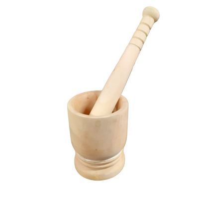 Wooden Mortar and Pestle Set