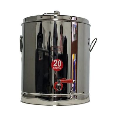 Insulated stainless steel tea urn, 20 litre