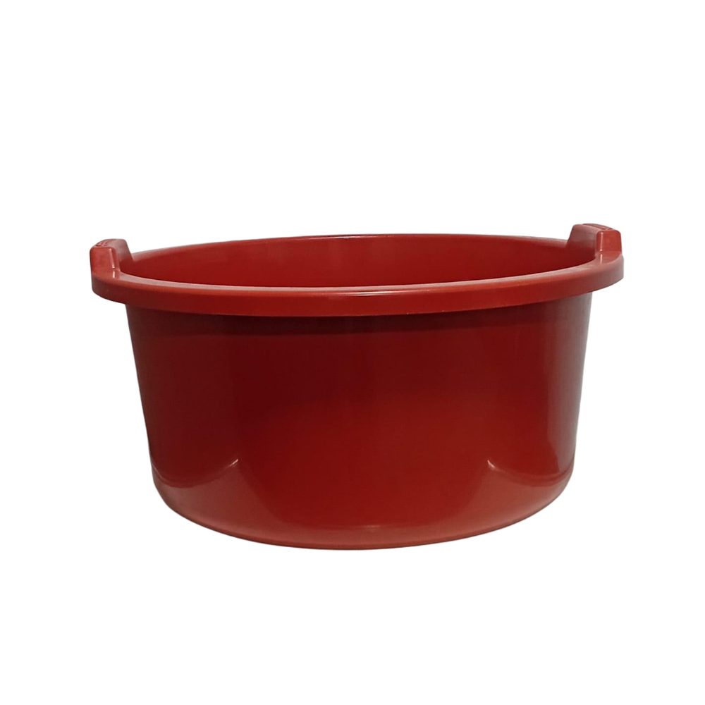 45 L Plastic Basin with Side Grips