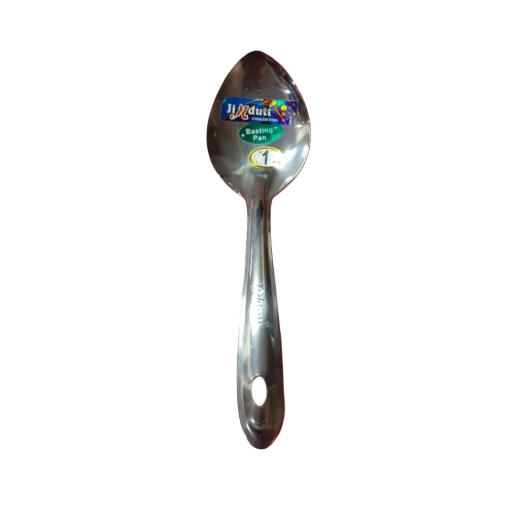 Stainless steel basting spoon, No.1