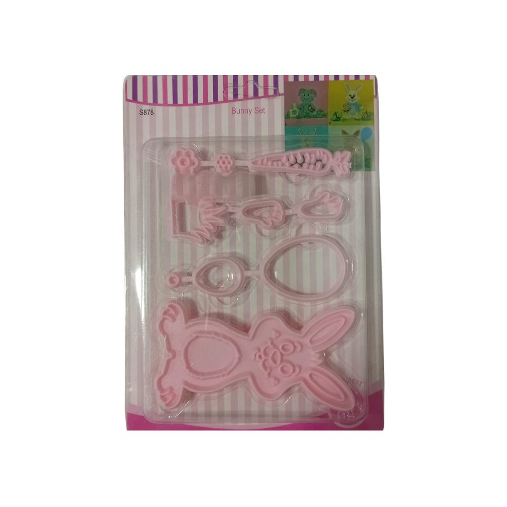 Bunny Fondant Cutter Set
