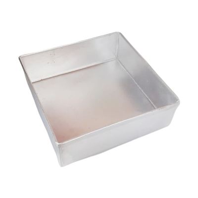 Square Aluminium Cake Tray 7"