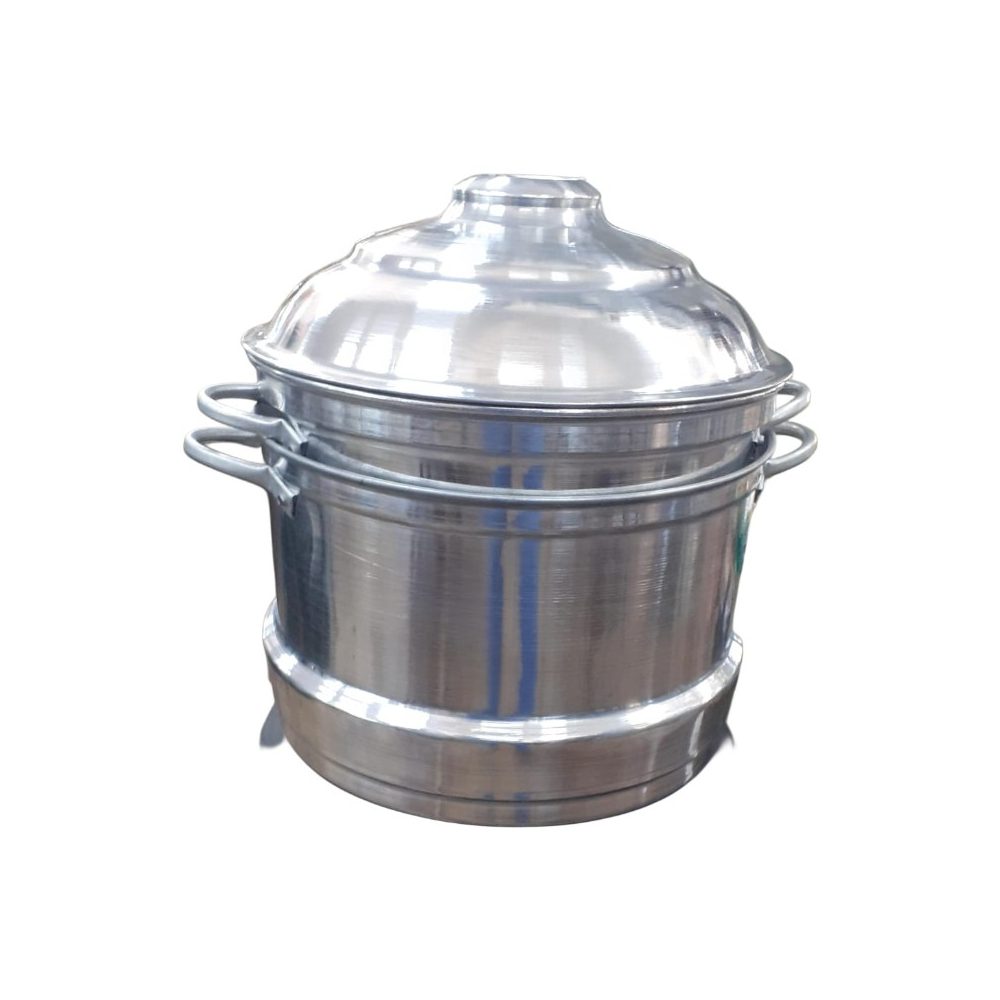 Extra large aluminium steamer pot