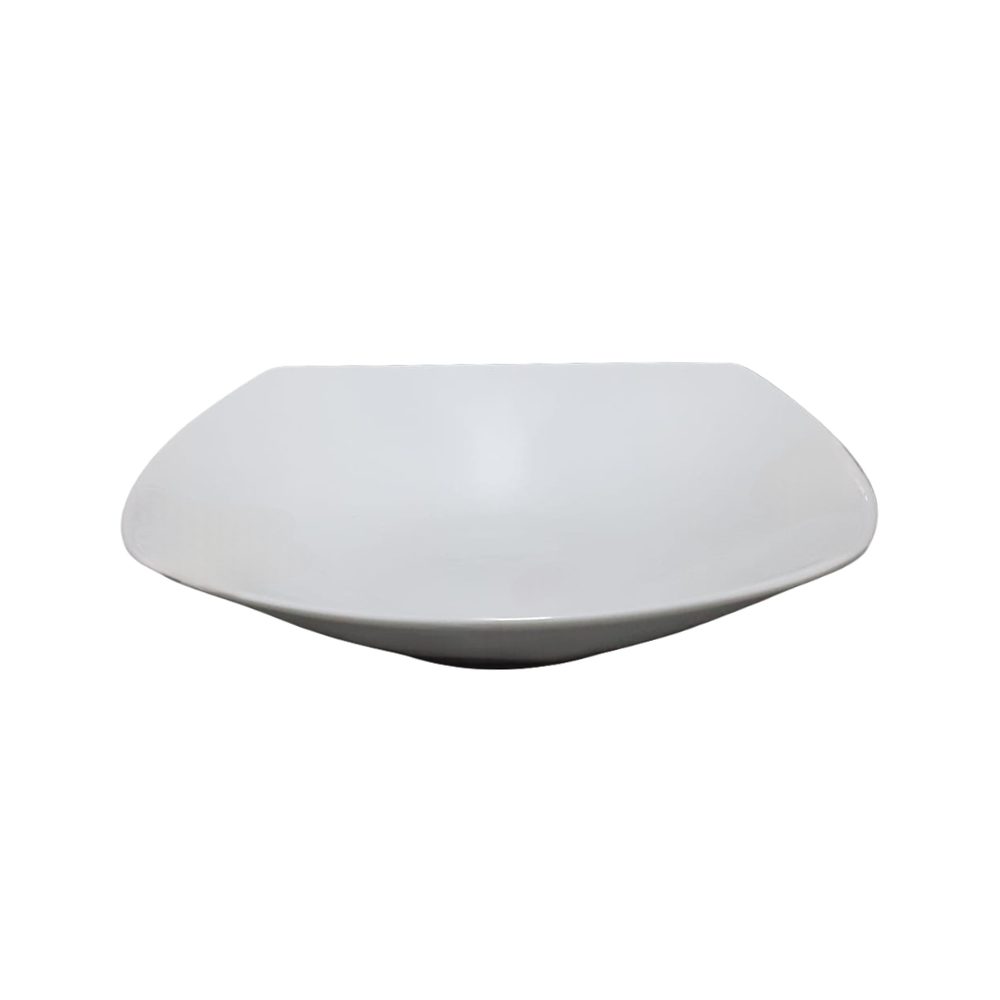 Dankotuwa White Square Curry Bowl