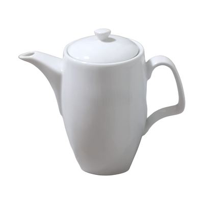 Dankotuwa White Porcelain Coffee Pot