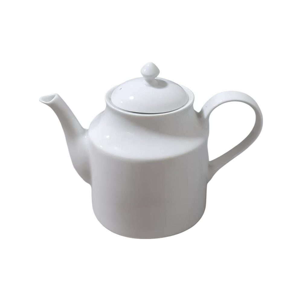 Dankotuwa White Porcelain Teapot