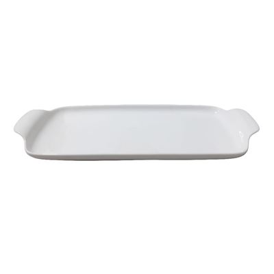 Dankotuwa white square serving tray