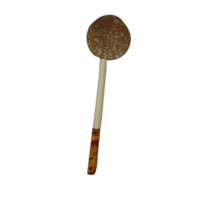 Small Batik Coconut Shell Ladle