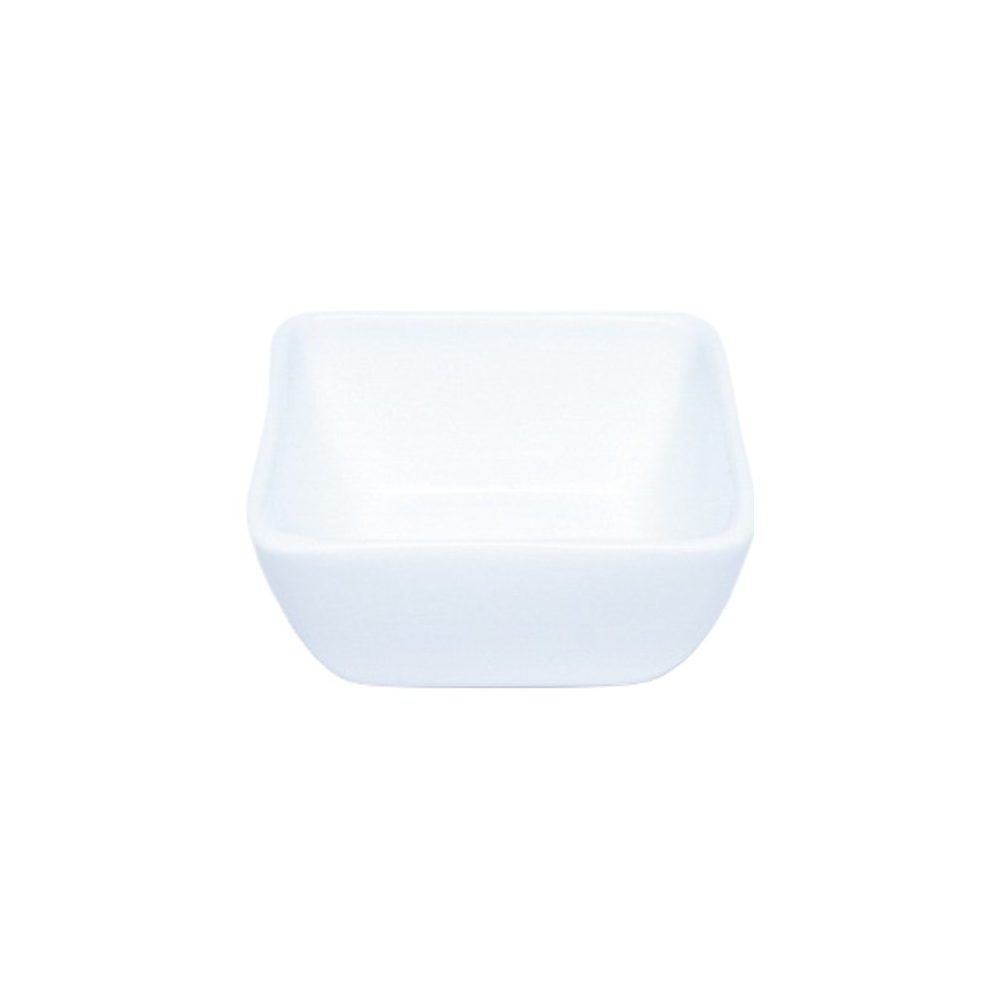 Dankotuwa white square porcelain bowl