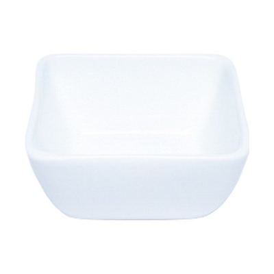 Dankotuwa white square porcelain bowl