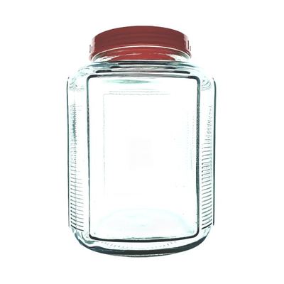 4 Litre Glass Storage Jar
