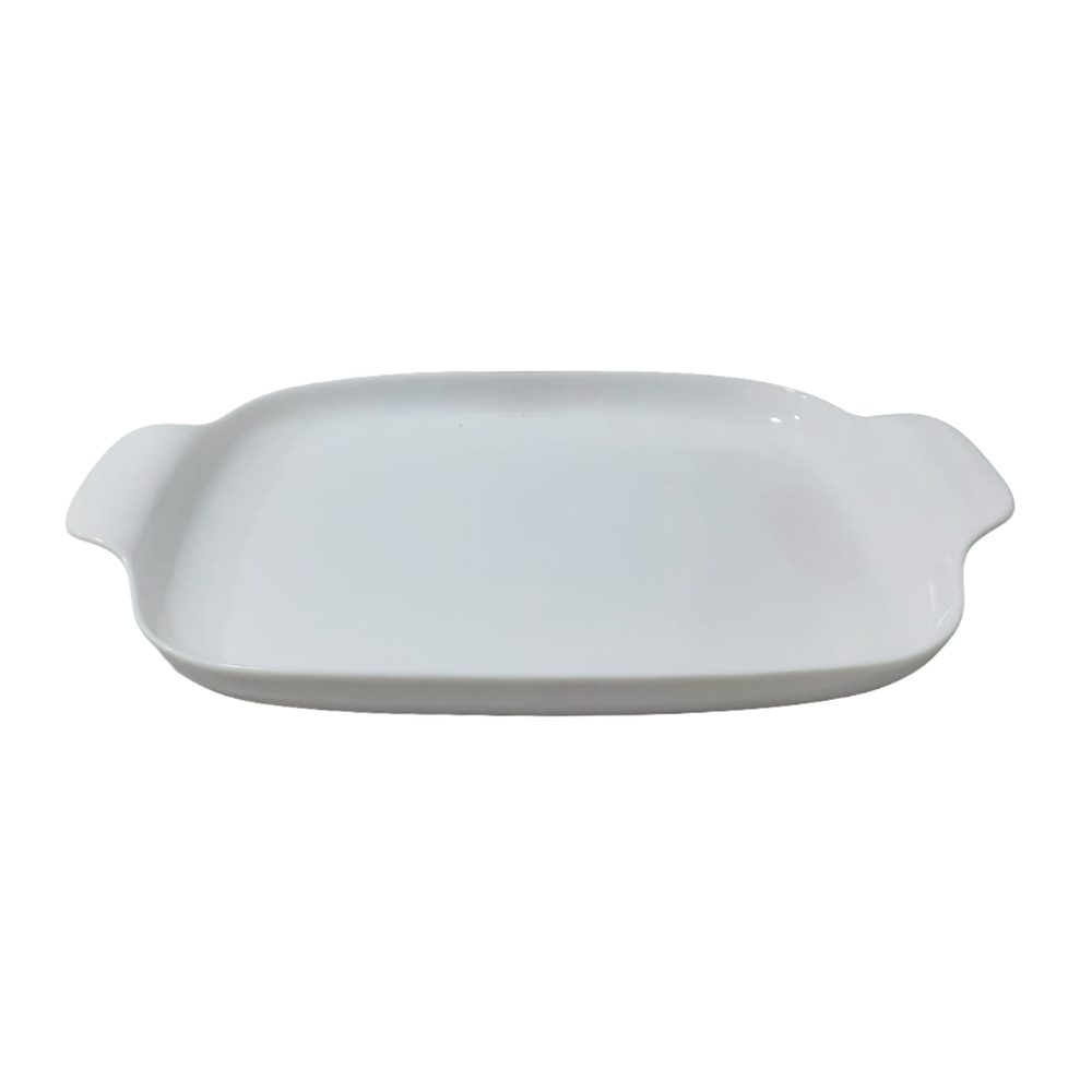 Dankotuwa White Porcelain Serving Tray