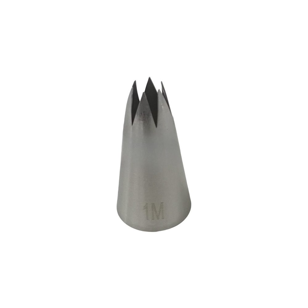 1M Open Star Piping Nozzle