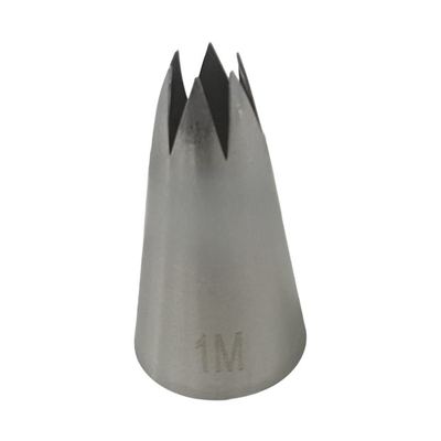 1M Open Star Piping Nozzle