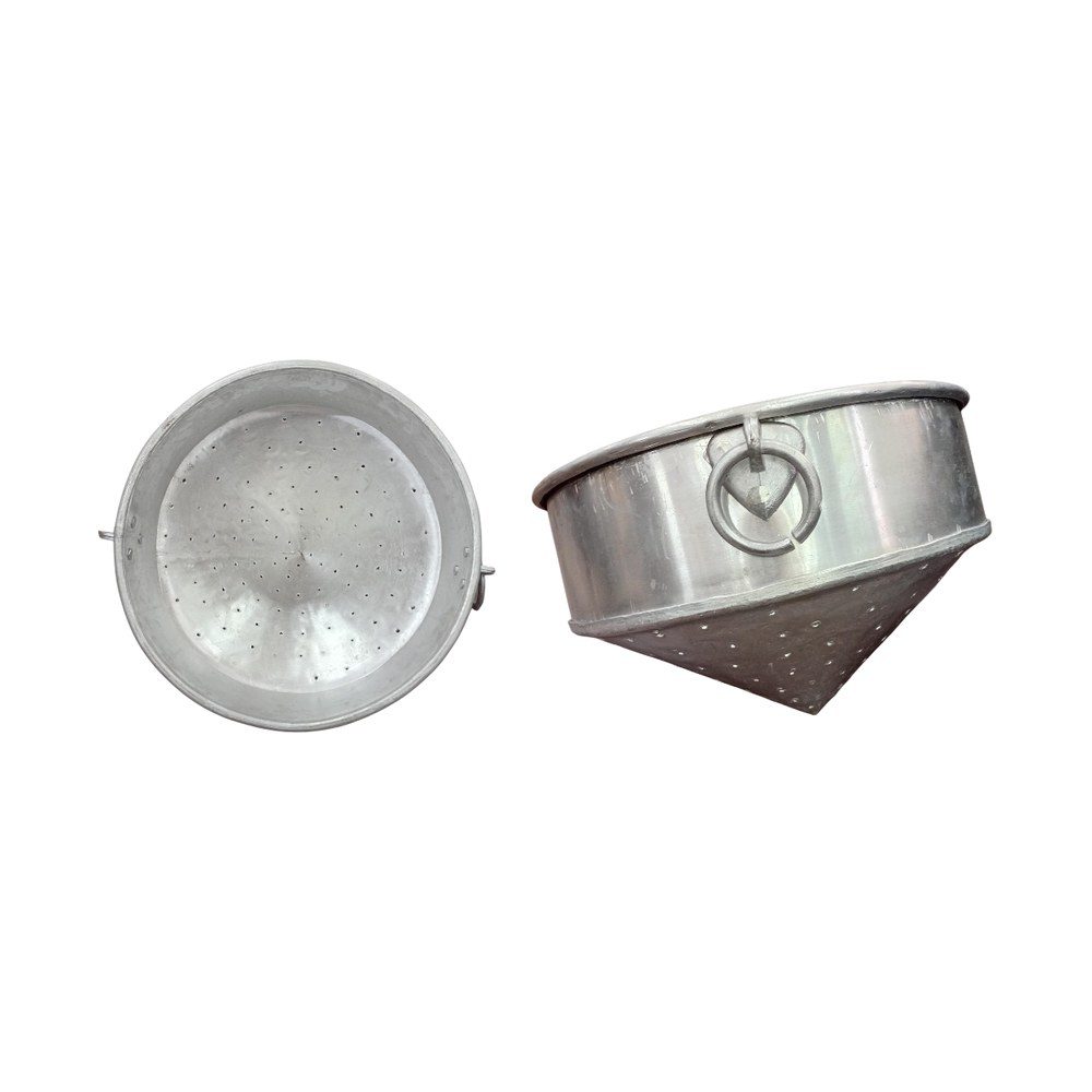 Heavy duty aluminium strainer 16"