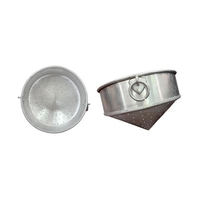 Heavy duty aluminium strainer 16"