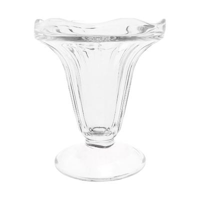 Footed Sundae Ice Cream Glass