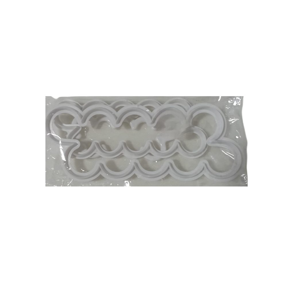 Rose petal cutter set, plastic