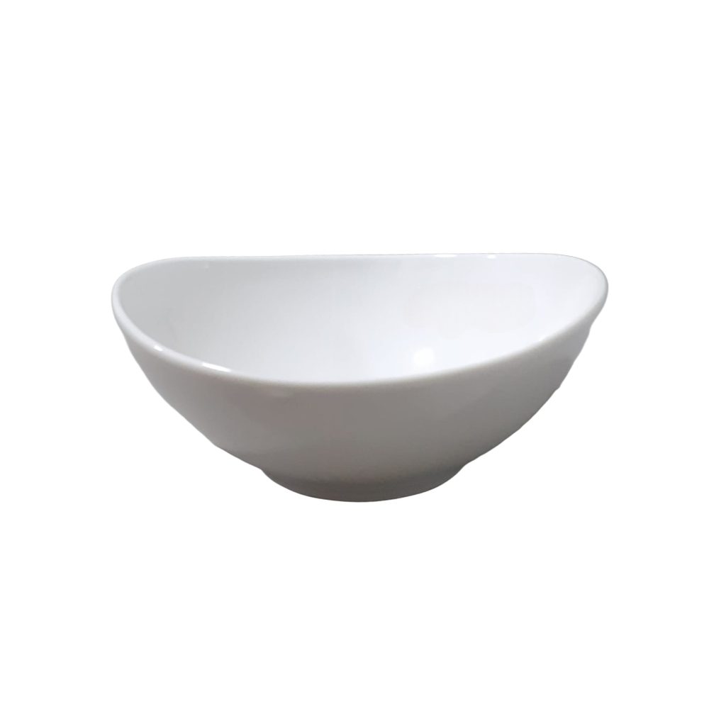 Dankotuwa White Oval Cereal Bowl