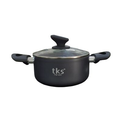 Hard anodised non-stick casserole 20cm