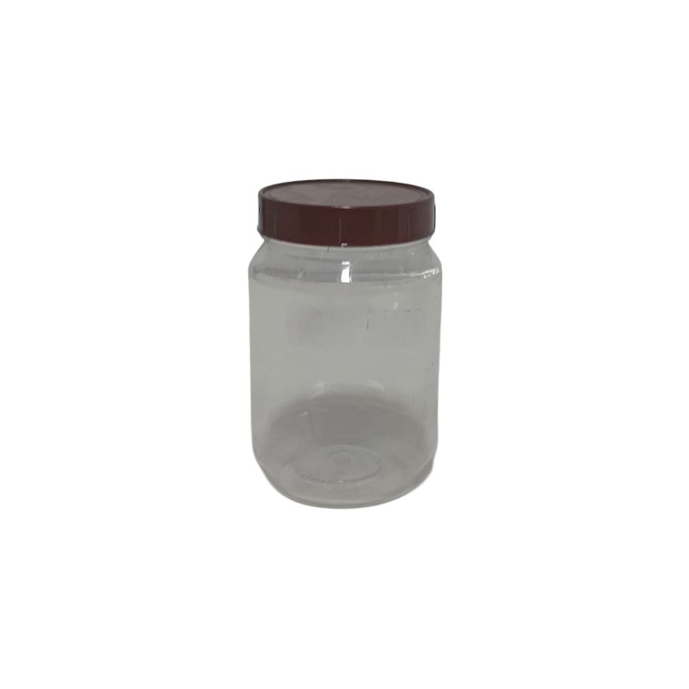 370ml Clear Plastic Storage Jar