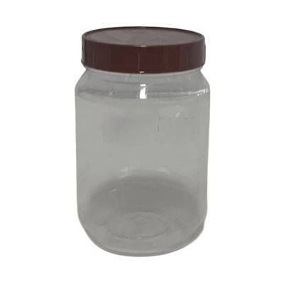 370ml Clear Plastic Storage Jar