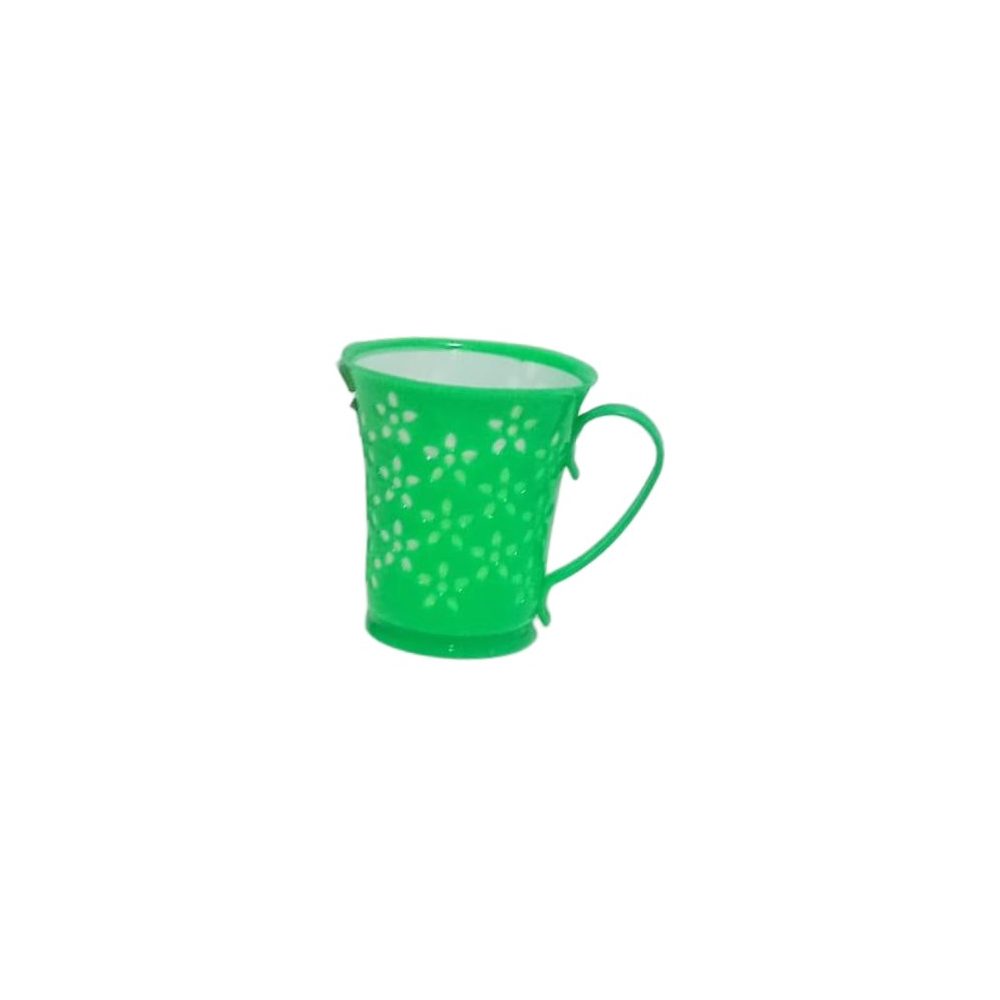 Flower Pattern Plastic Mug