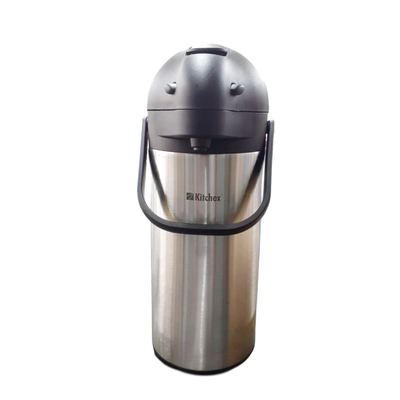 Stainless steel 3L pump airpot flask
