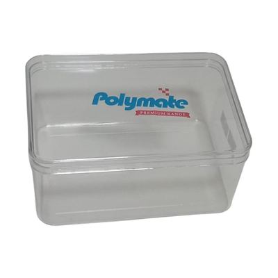 Clear Rectangular Crystal Storage Box