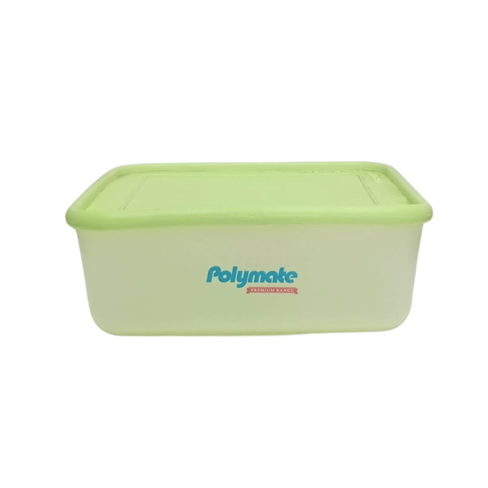 Polymake Rectangular Freezer Container