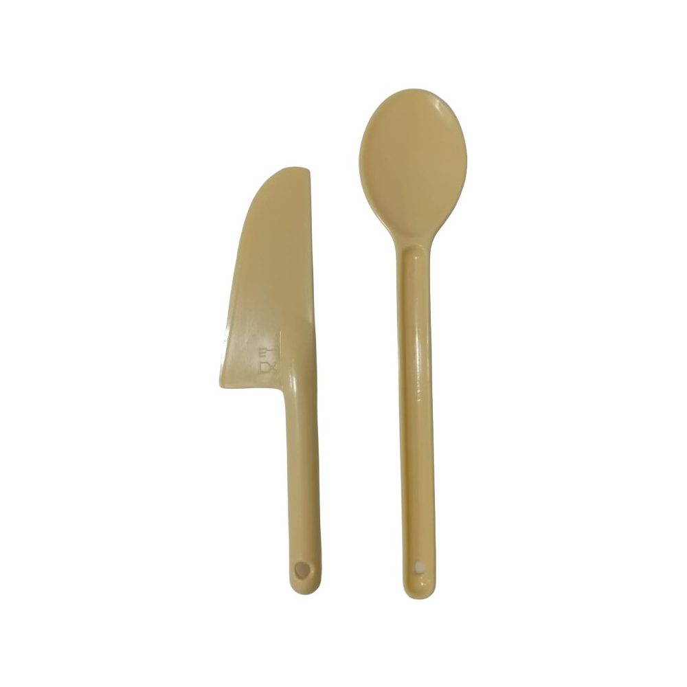 Plastic Cake Spoon and Spatula Set