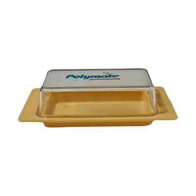 Plastic Butter Dish with Clear Lid